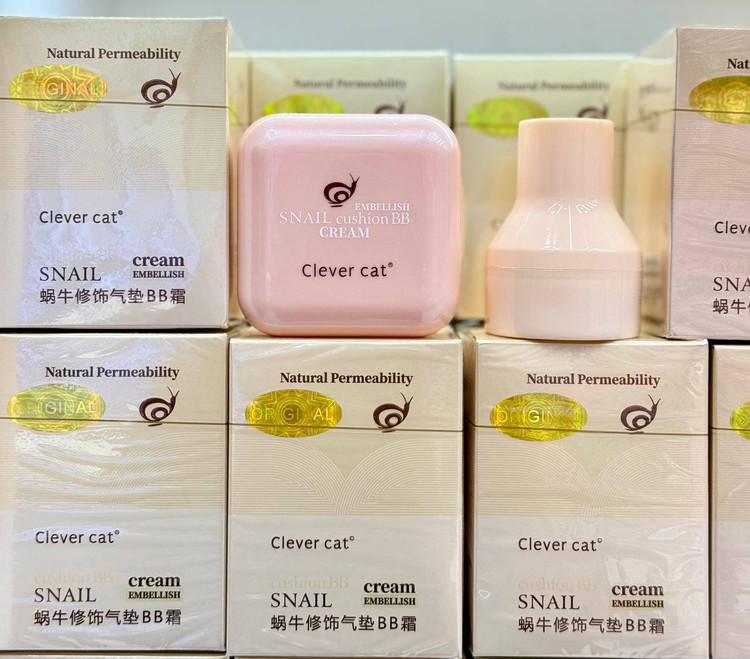 کوشن حلزون برند clever cat