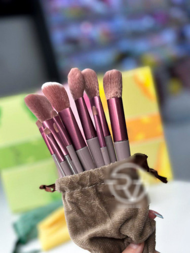 براش های 13 تیکه فیکس پلاس صورتی گلبهی