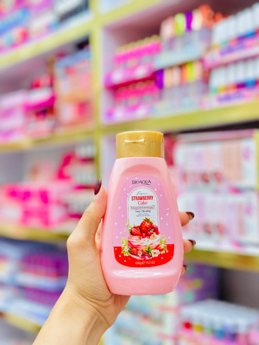 نمک بدن توت فرنگی